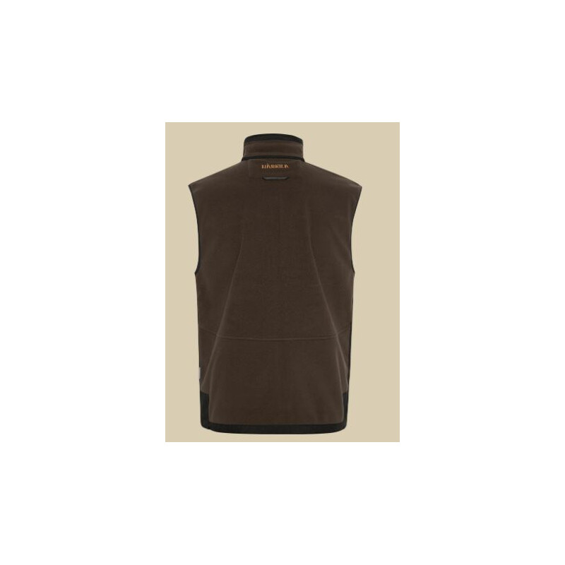 Härkila Veste din fleece Kamko, maro/roșu, mărimea M