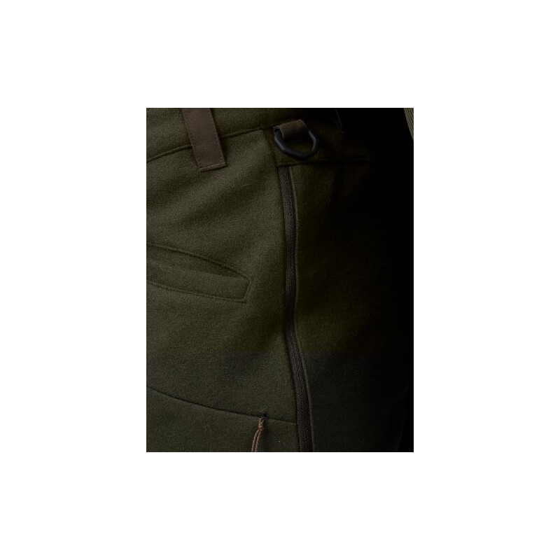 Härkila Pantaloni Metso Hybrid pentru femei, verde salcie, mărimea 42