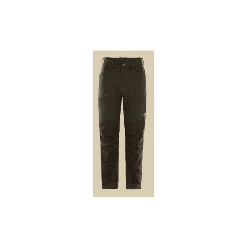 Härkila Pantaloni de iarnă pentru femei Metso, verde salcie/maro umbră, mărimea 40