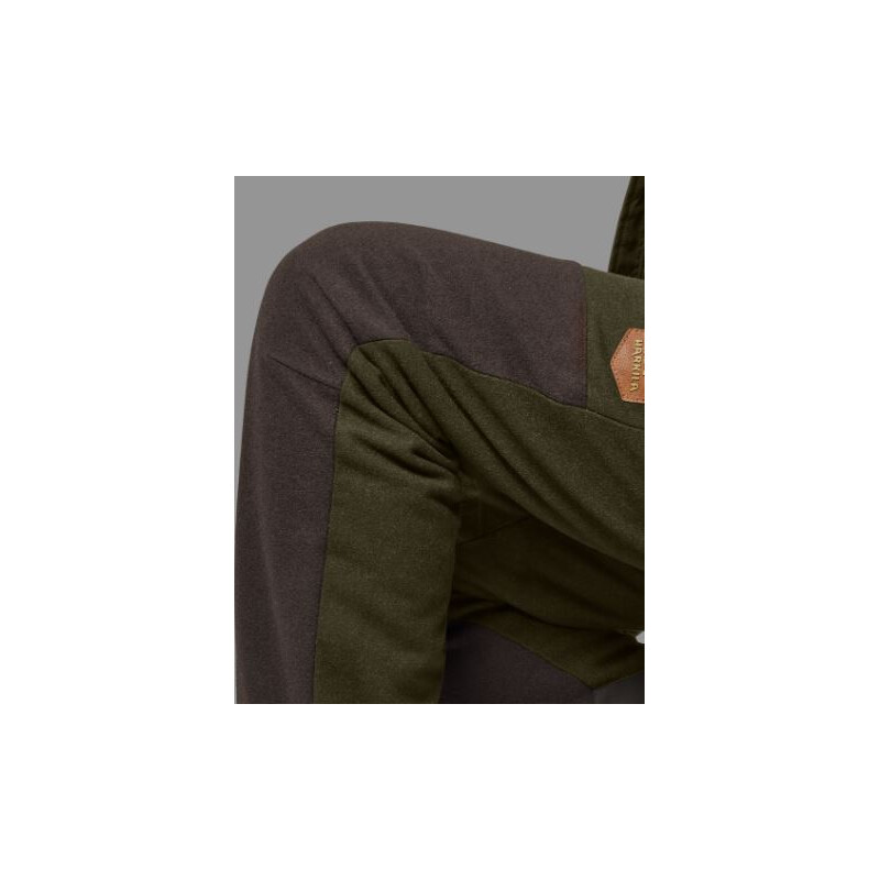 Härkila Pantaloni de iarnă pentru femei Metso, verde salcie/maro umbră, mărimea 40