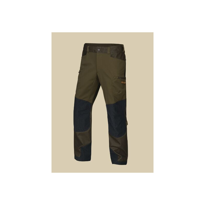 Härkila Pantaloni Hybrid Mountain Hunter, verde salcie, mărimea 54
