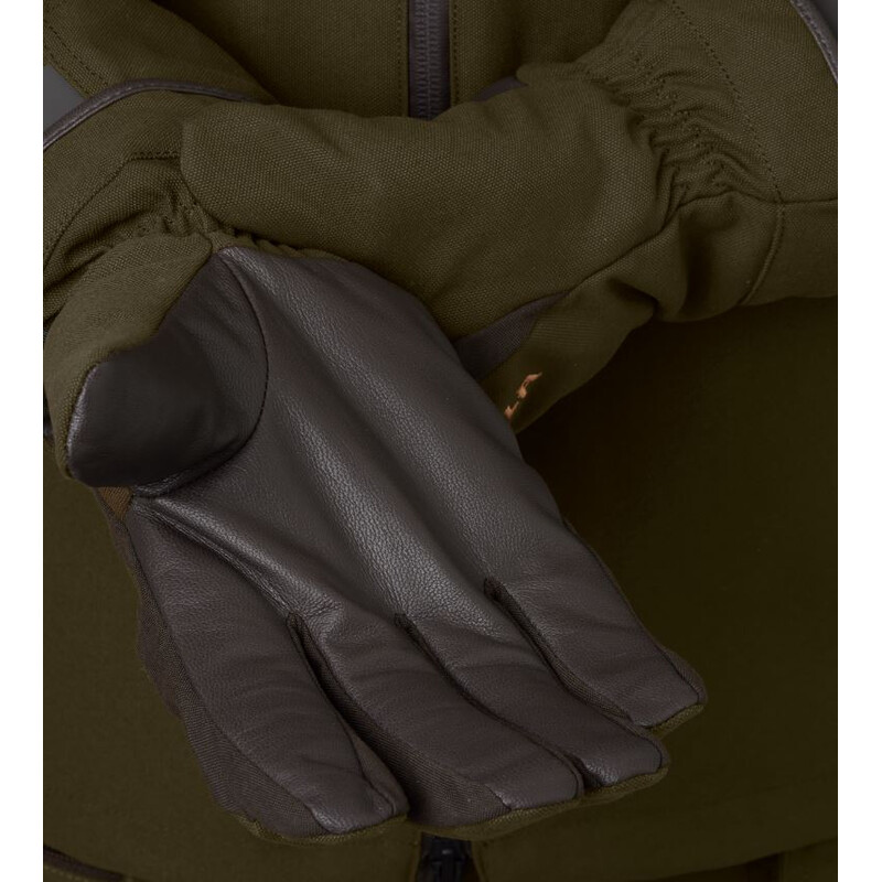 Härkila Mănuși Pro Hunter GTX, Willow green/Shadow brown, mărimea L
