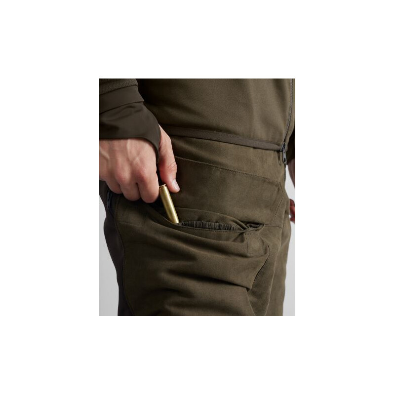 Härkila Pantaloni scandinavi , verde salcie/ maro închis, mărimea 50