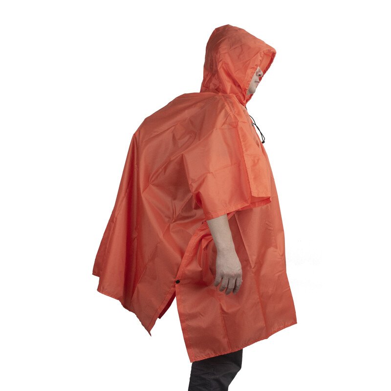 Summit-Creative Poncho de ploaie portocaliu