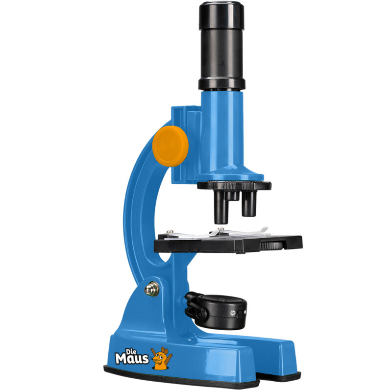 DieMaus Set microscop pentru copii cu husă inclusă