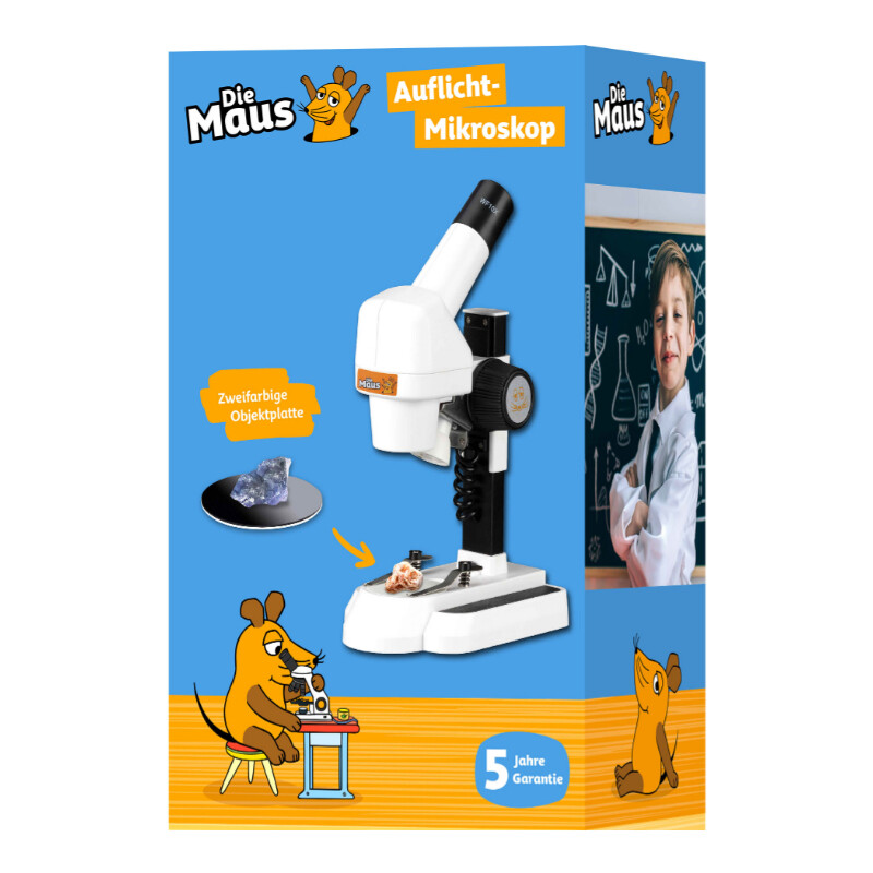DieMaus Microscop cu lumină directă pentru Kinder