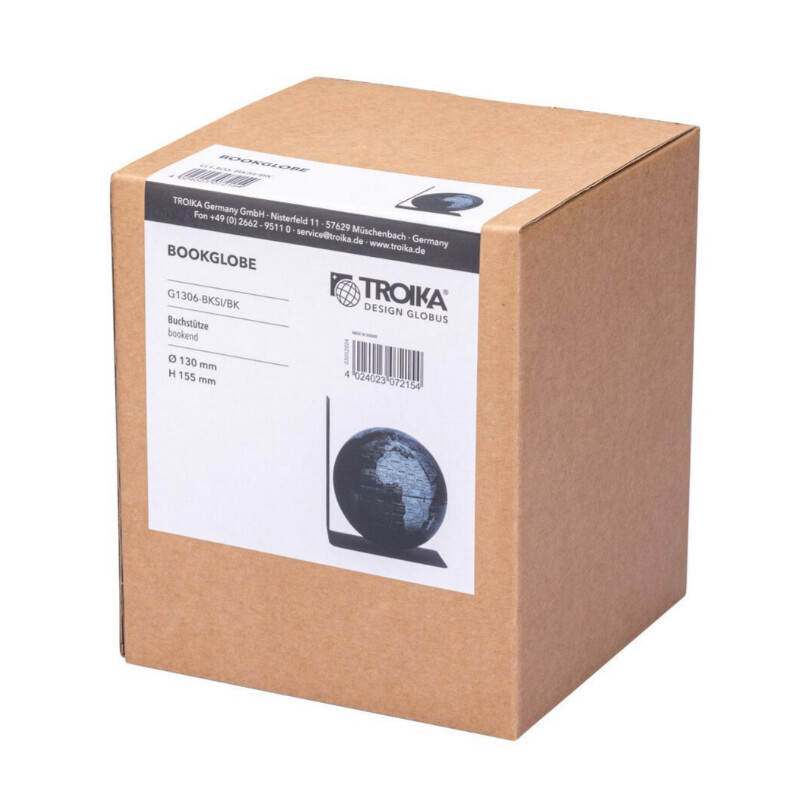 TROIKA BookGlobe Black Single 13 cm