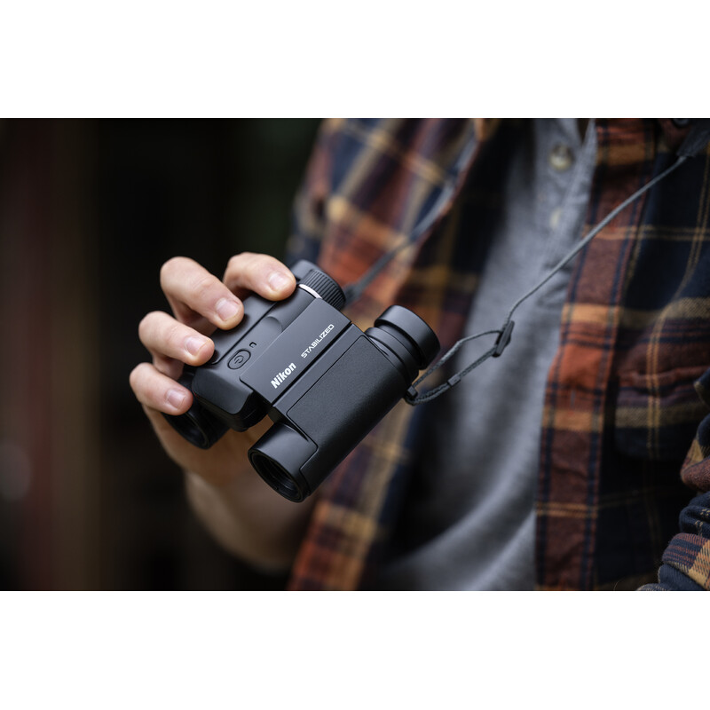 Nikon Binocluri cu stabilizator de imagine Bildstabilisiertes Fernglas Stabilized 10x25 S