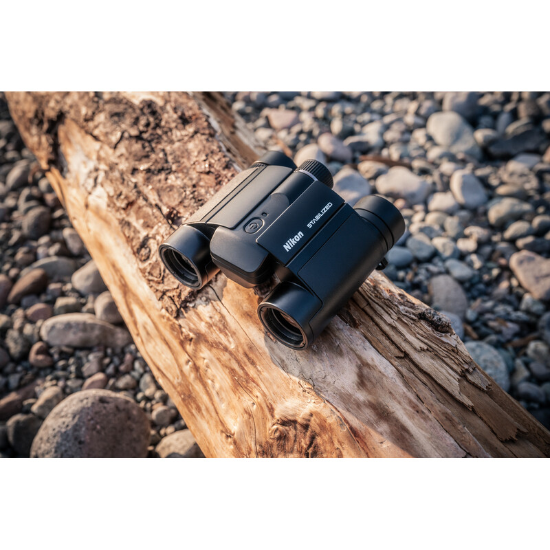 Nikon Binocluri cu stabilizator de imagine Bildstabilisiertes Fernglas Stabilized 12x25 S