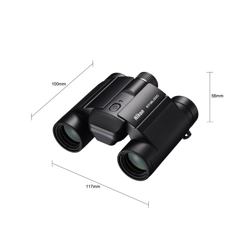 Nikon Binocluri cu stabilizator de imagine Bildstabilisiertes Fernglas Stabilized 12x25 S
