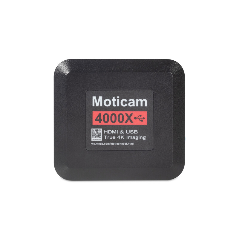 Motic Camera 4000X, color, 8MP, CMOS, 1/2.8, WiFi & USB, 1.45 µm
