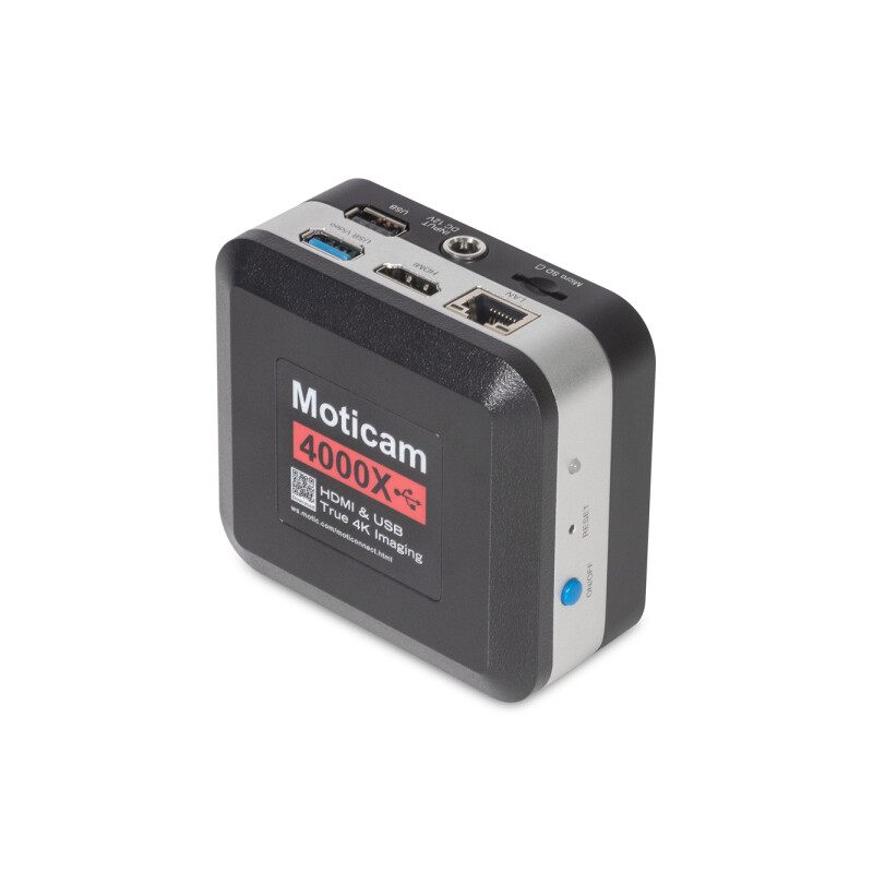 Motic Camera 4000X, color, 8MP, CMOS, 1/2.8, WiFi & USB, 1.45 µm