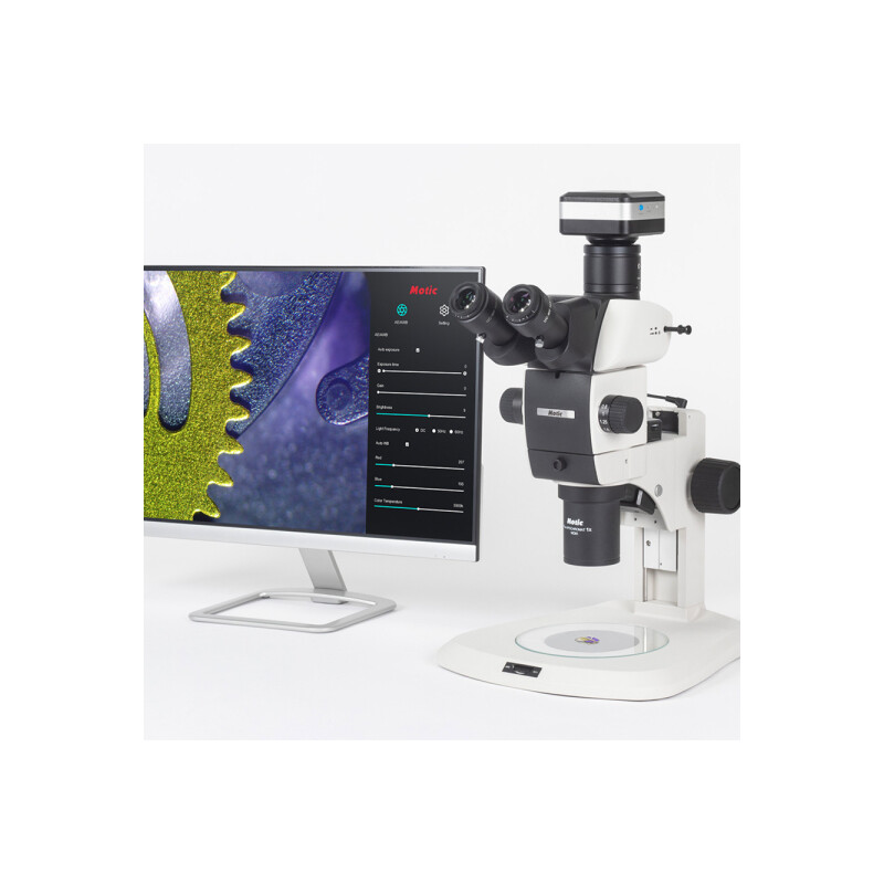 Motic Camera 4000X, color, 8MP, CMOS, 1/2.8, WiFi & USB, 1.45 µm