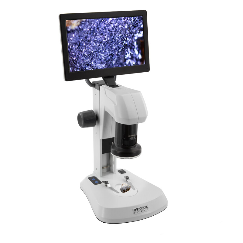Optika , Microscop, SFX-85V, Zoom Digital, Monitor 9", 8x-54x, LED, Lumină incidentă și transmisă