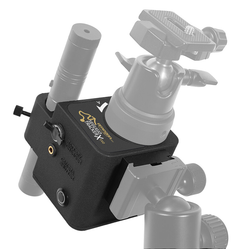 Omegon Montura Segugio Tracker Set mit Deluxe Polhöhenwiege und Polsucher