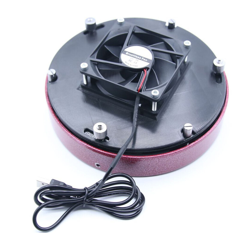 Astroprints Capac pentru oglinda primară pentru montura cu oglindă primară GSO și TS Optics ONTC Newton 6", inclusiv ventilator USB de 5 V