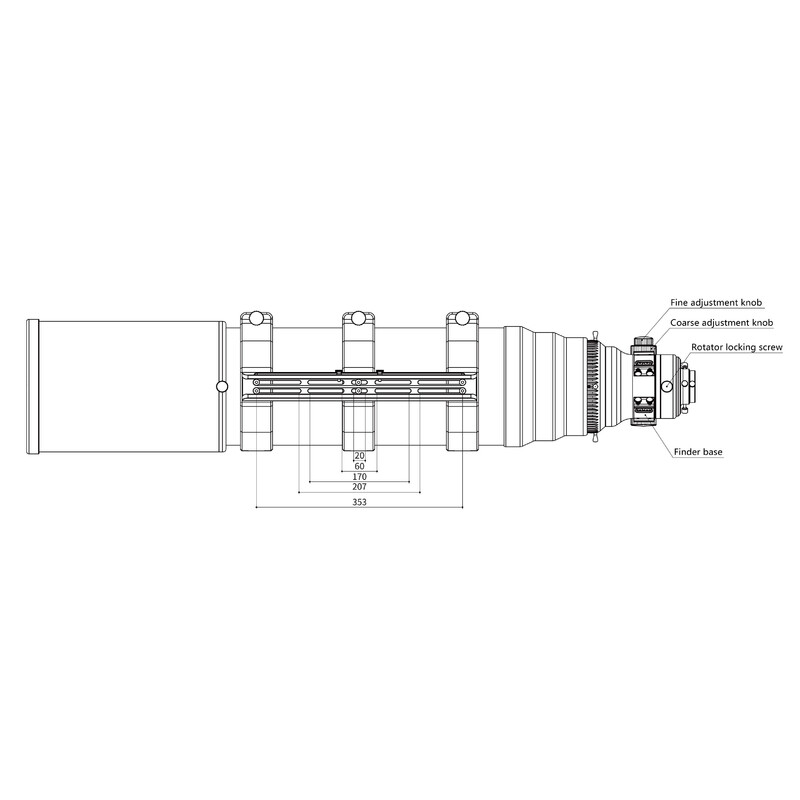 Askar Refractor apochromat AP 203/1421 OTA