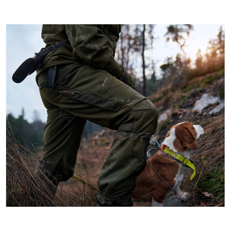 Härkila Pantaloni Pro Hunter Move, verde salcie, mărimea 50
