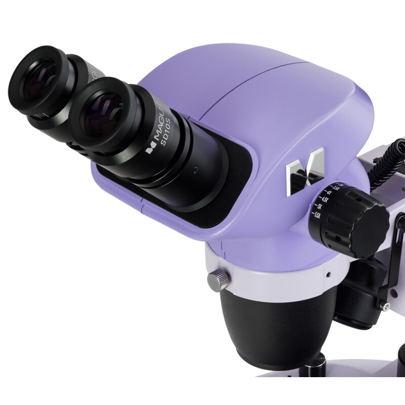 MAGUS microscopul stereoscopic zoom 8B 6.5x-55x bino Greenough 3W LED