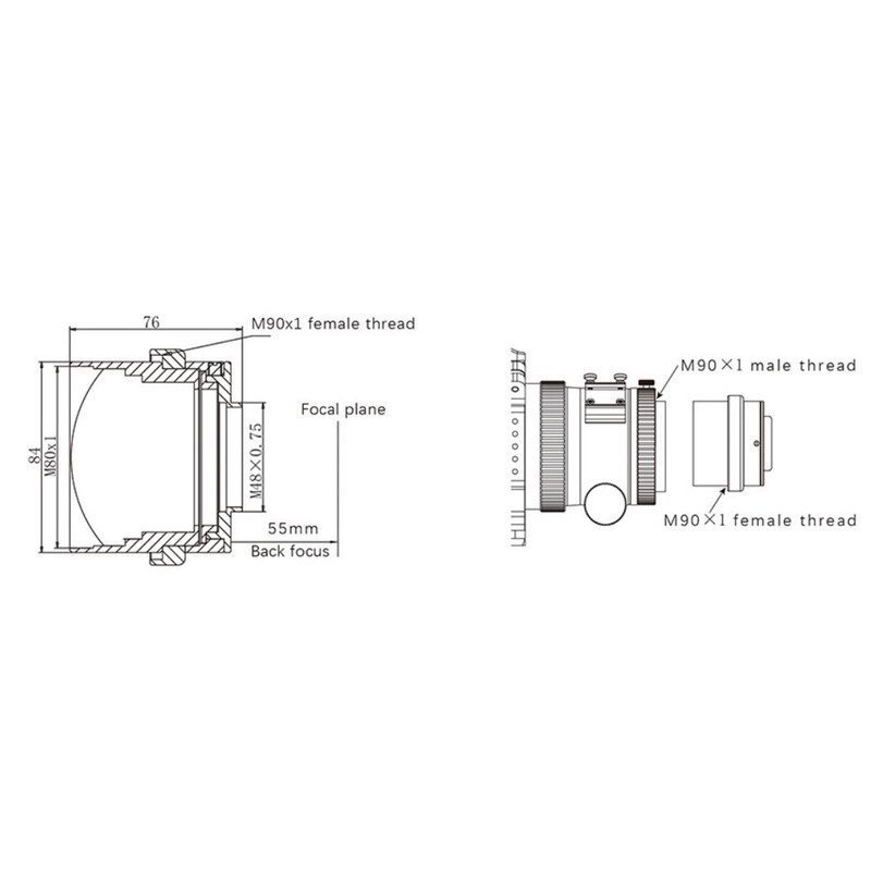 Askar Reducer full-frame pentru FRA600