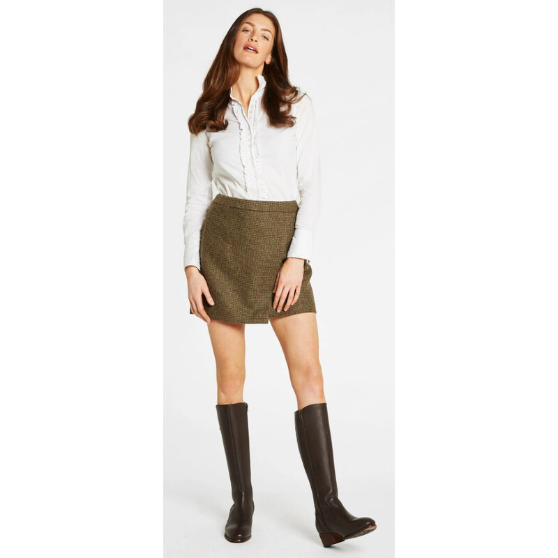 Dubarry of Ireland Fustă Tweed Buckthorn Heath 40