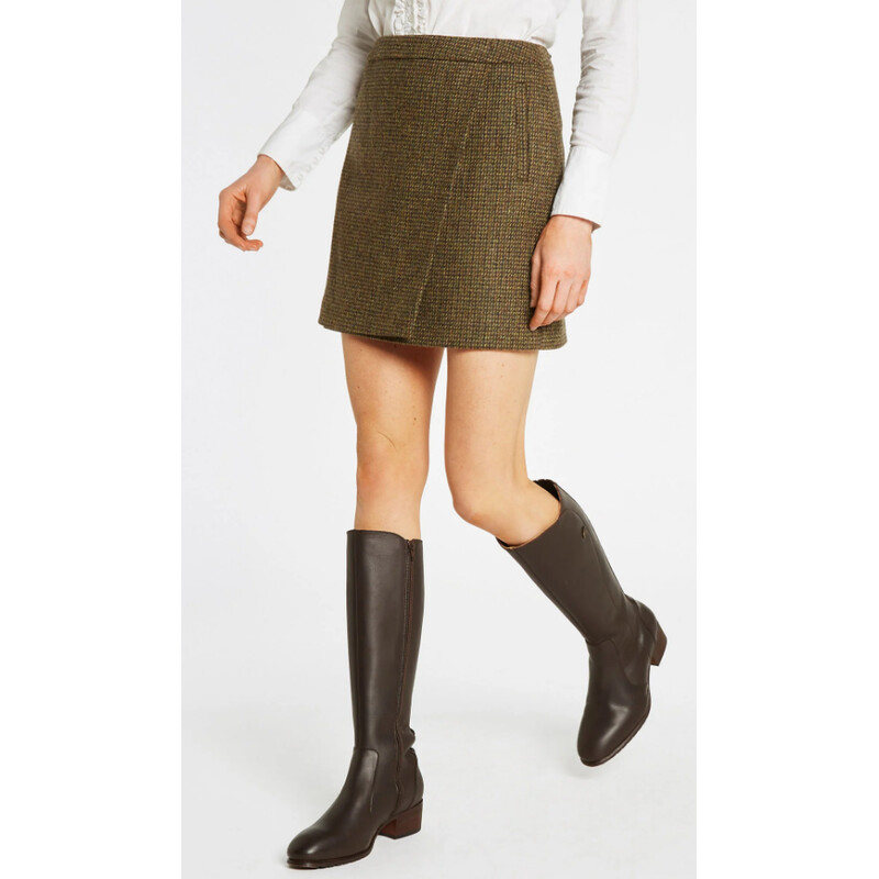 Dubarry of Ireland Fustă Tweed Buckthorn Heath 40