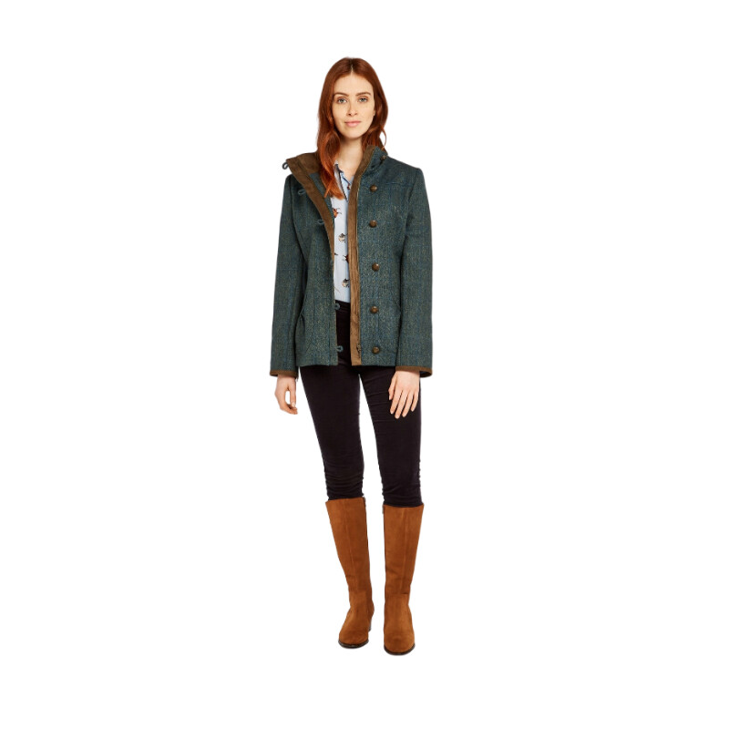Dubarry of Ireland Jachetă Tweed Bracken 89 Mist mărimea 40