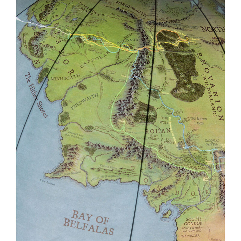 Columbus Glob Pământul de Mijloc 40 cm