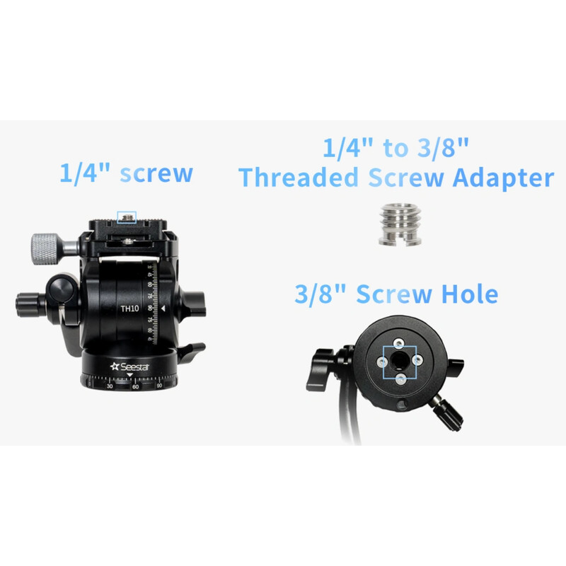 ZWO Cap video inclinabil TH10 Seestar Smart Telescope