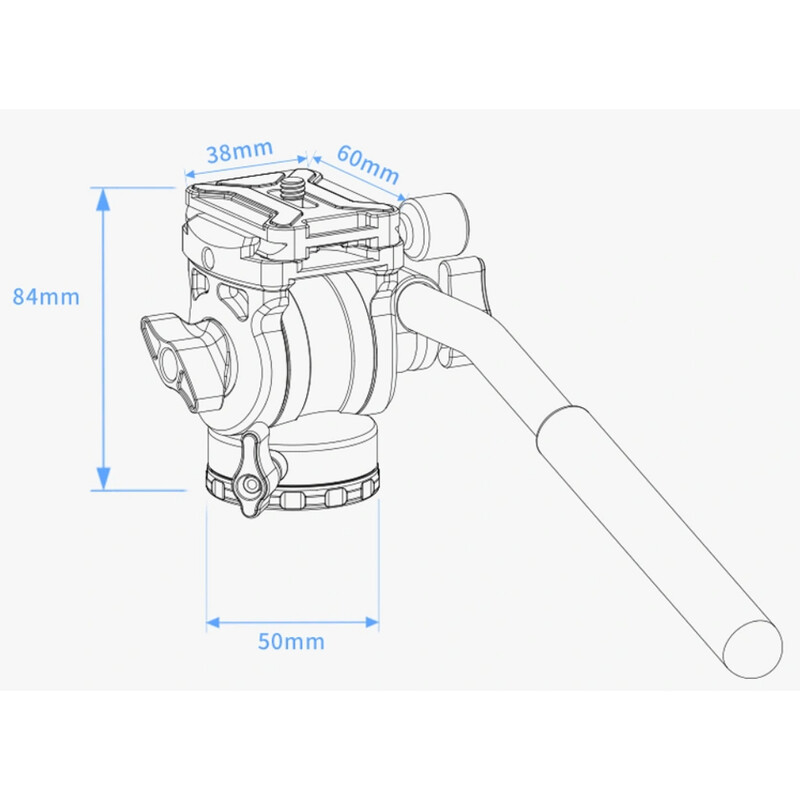 ZWO Cap video inclinabil TH10 Seestar S50 Pro