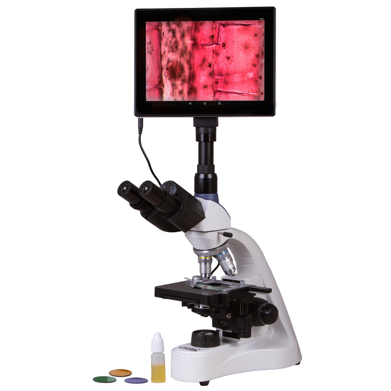 Levenhuk Microscop MED D10T 40x-1000x 5MP LCD Digital Trino