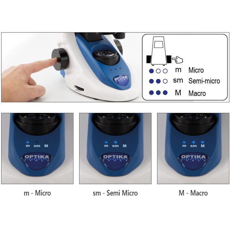Optika Microscop , Mikrokskop, B-190TBPL+, digital, 5 MP, USB, 30 fps, 40-1000X, PLAN