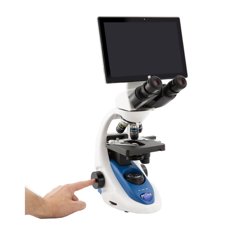 Optika Microscop , Mikrokskop, B-190TBPL+, digital, 5 MP, USB, 30 fps, 40-1000X, PLAN