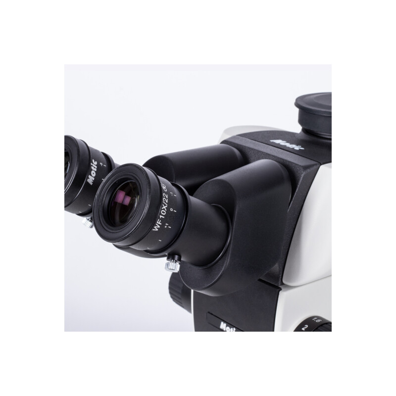 Motic Microscop stereoscopic cu zoom SM7TR-P APO1X, trino, 8-56X, wd 81 mm, 7:1
