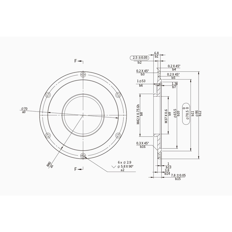 ZWO Adaptoare CAA / M42