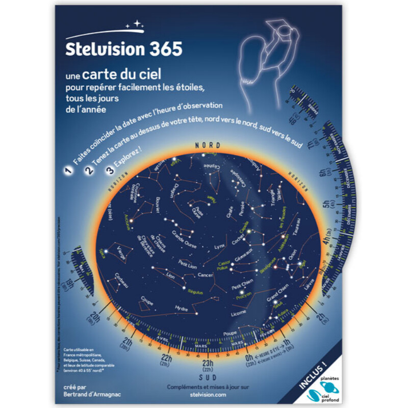 Stelvision Harta cerului 365