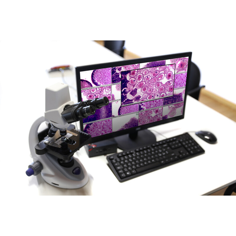 Optika Microscop Pachet -WI-LEARN 1 profesor + 8 stații pentru elevi