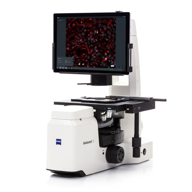 ZEISS Microscop Axiovert 5 Digital, PH, FL, 50-400x, Ph1, 0,4 NA, LED, 5 MP, color