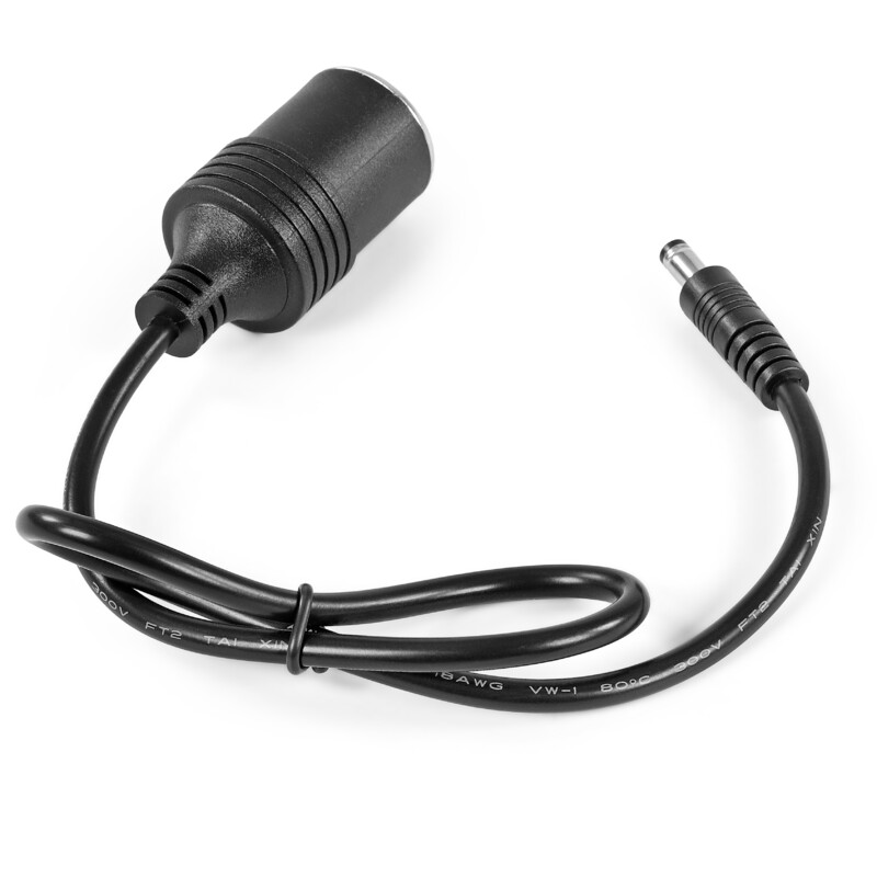 Omegon Cablu Connos DC 5,5-2,1 mm - priză pentru brichetă