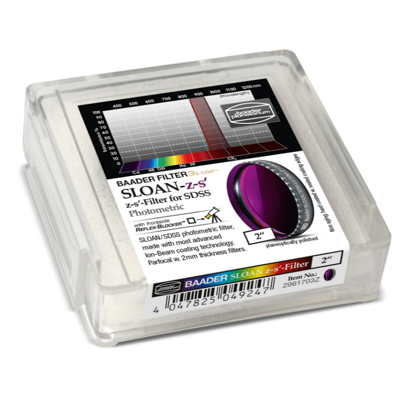 Baader Filtre SLOAN/SDSS z-s' Photometric 2"