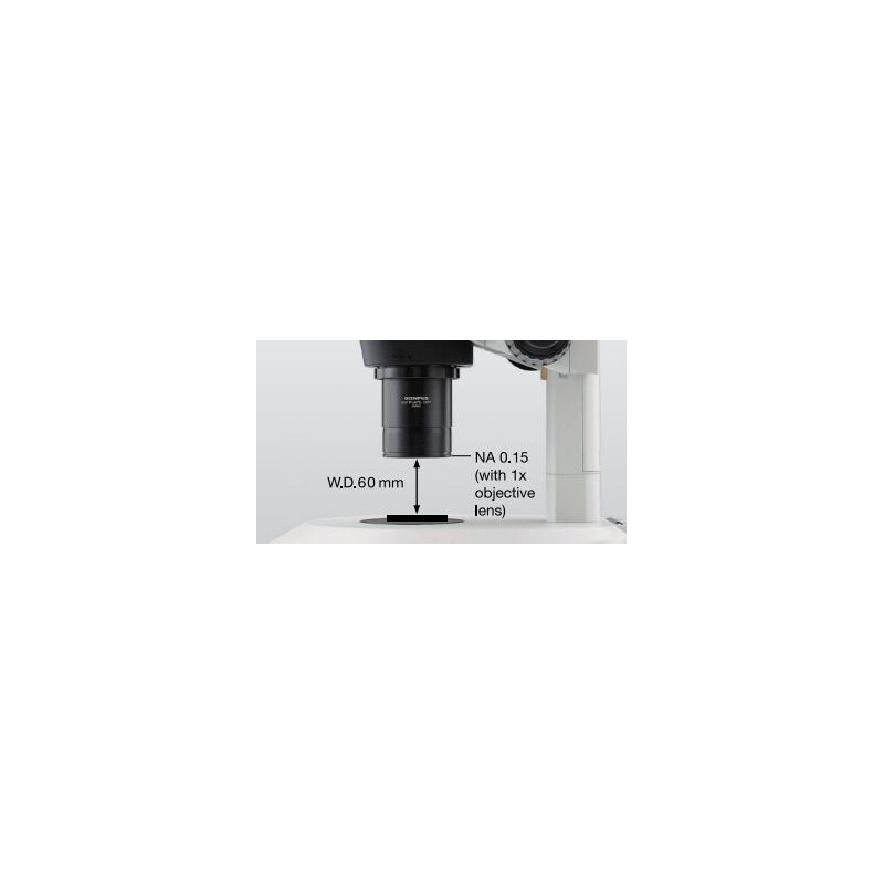 Evident Olympus Microscopul stereoscopic zoom SZX16, trino, 16,4:1, 7-115x, 60 mm, SZX2-ILLTQ LED