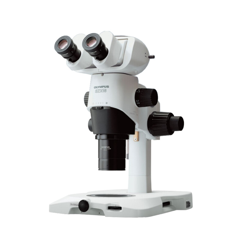Evident Olympus Microscopul stereoscopic zoom SZX16, trino ergo (SZX2-LTTR), 16,4:1, 8,75-143,75x, 60 mm, SZX2-ILLTQ LED
