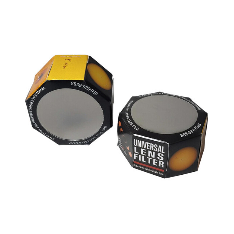 DayStar Filtre solare White-Light Universal Lens (2-Pack, 50-69 mm)