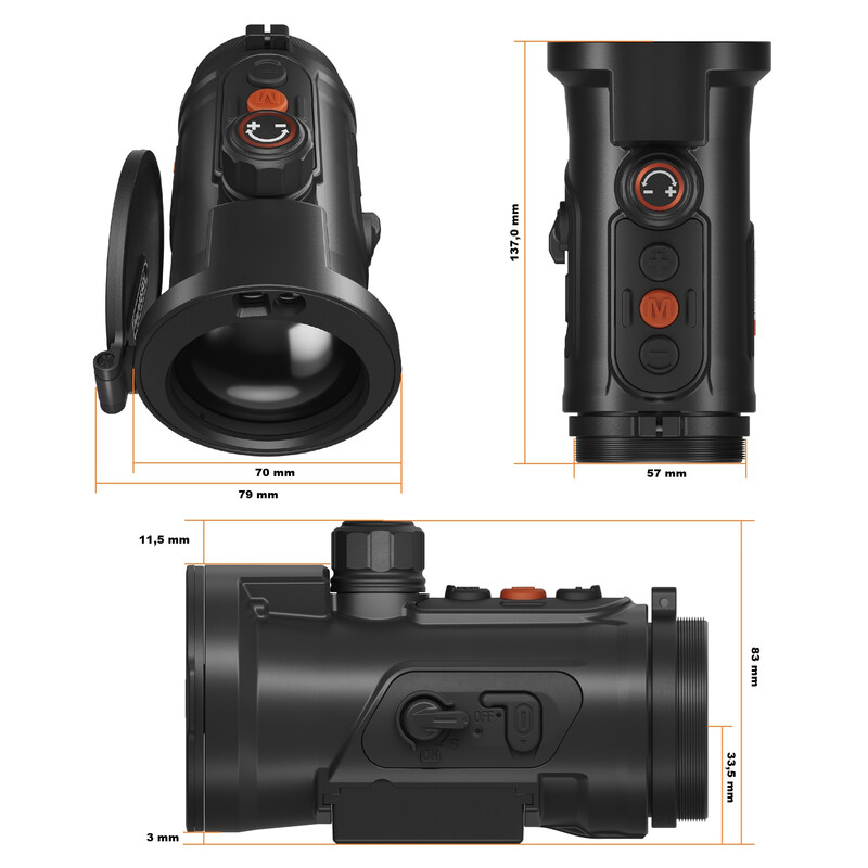 ThermTec Camera de termoviziune Hunt Pro 650L LRF
