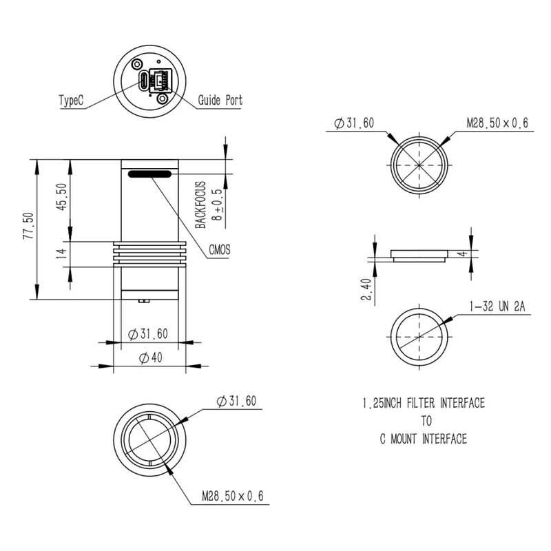 QHY Camera 5III 585C Color
