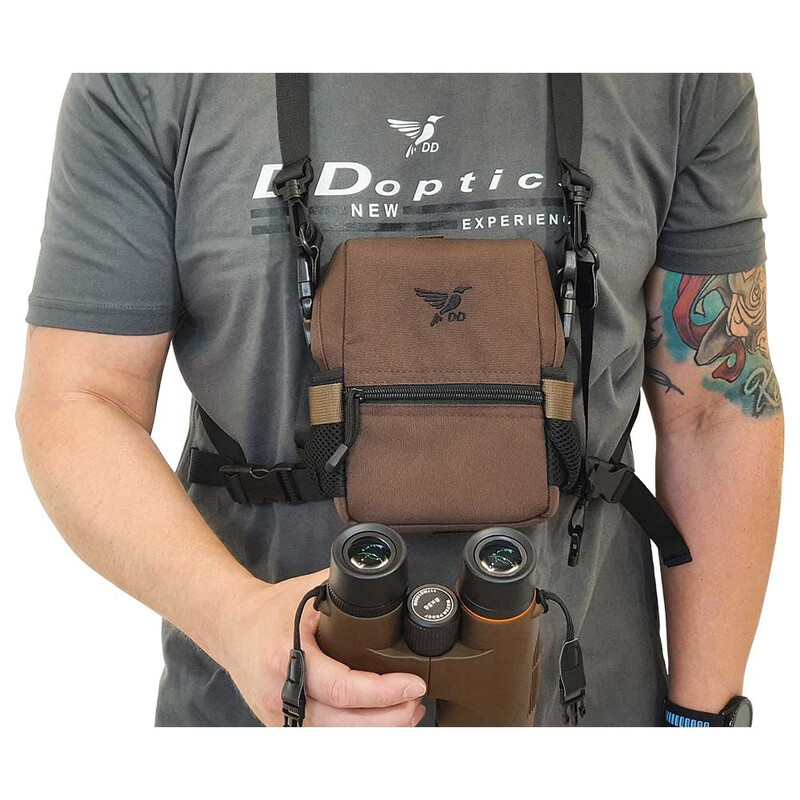 DDoptics Geantă pentru binoclu Harness maro