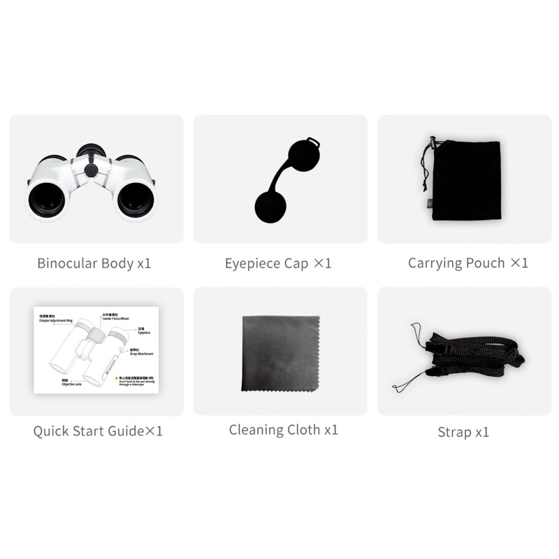 ZWO Binoclu Seestar VisionX 8x24