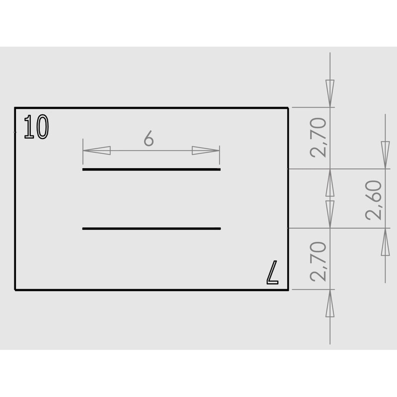 Shelyak Sol'Ex / SUNSCAN 2-position slit 7  10 µm (GEN2)