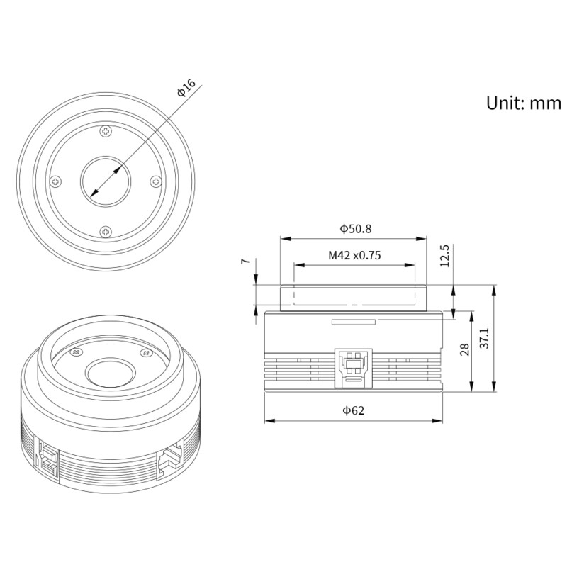 ZWO Camera ASI 676 MC Color