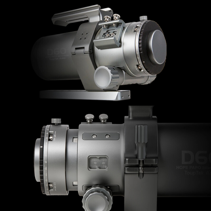 ToupTek Refractor apochromat HOPE D60 60/280 Tilter